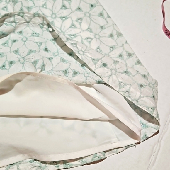 Limited | White Eyelet Fit and Flare Dress - Picture 10 of 11